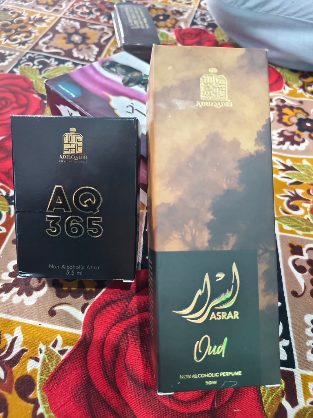 Customer photo review of Asrar Oud Non Alcoholic Perfume Spray 50ml