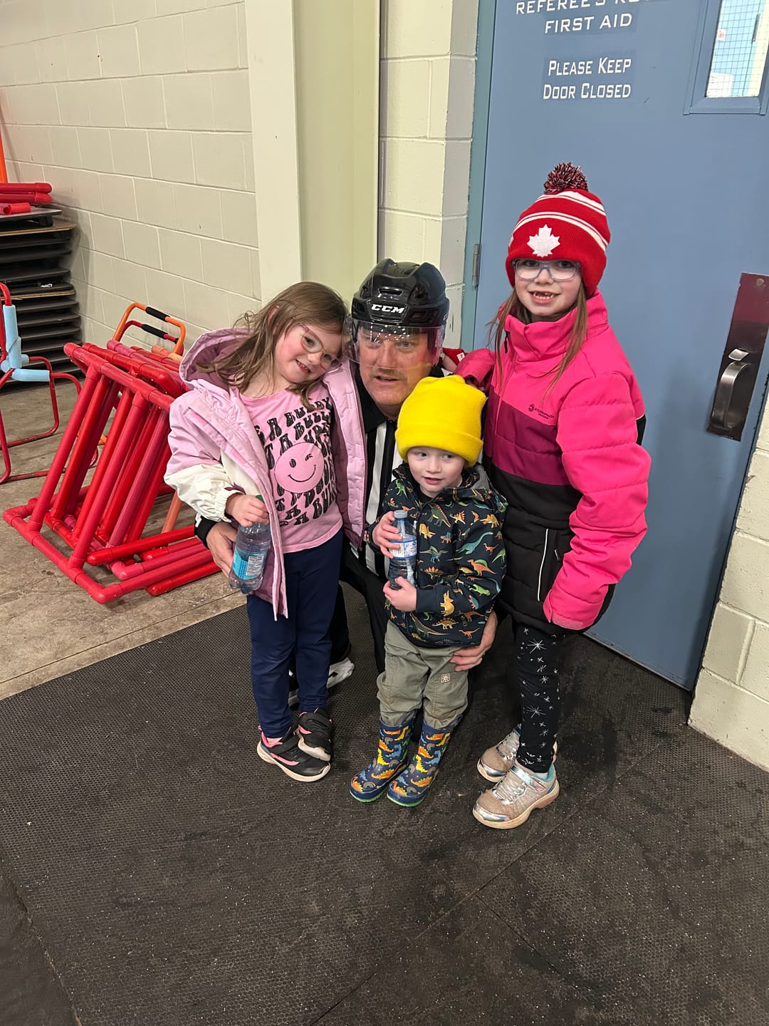 Customer photo review of ZP-PRO HOCKEY REFEREE PADDED PANTS