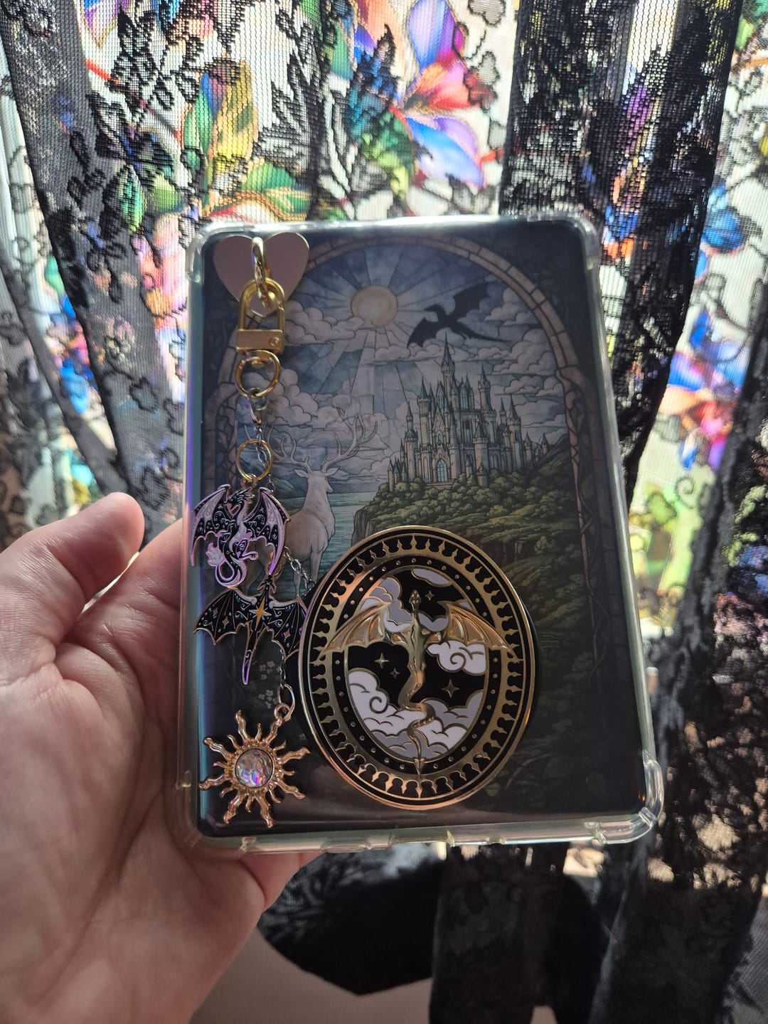 Customer photo review of Dragon Rider Clingie