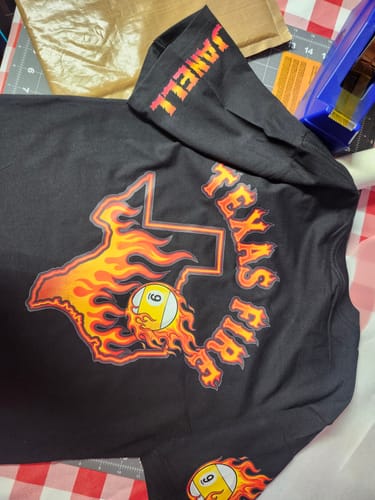 Customer photo review of Gang Sheet (Builder)