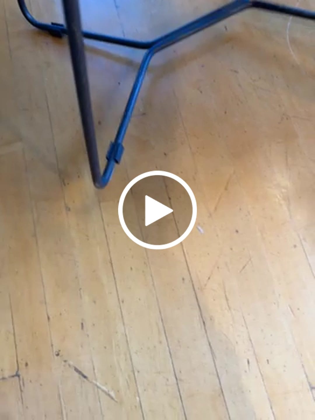 Customer video review of Black Sled Base Chair Leg Protectors | Replacments