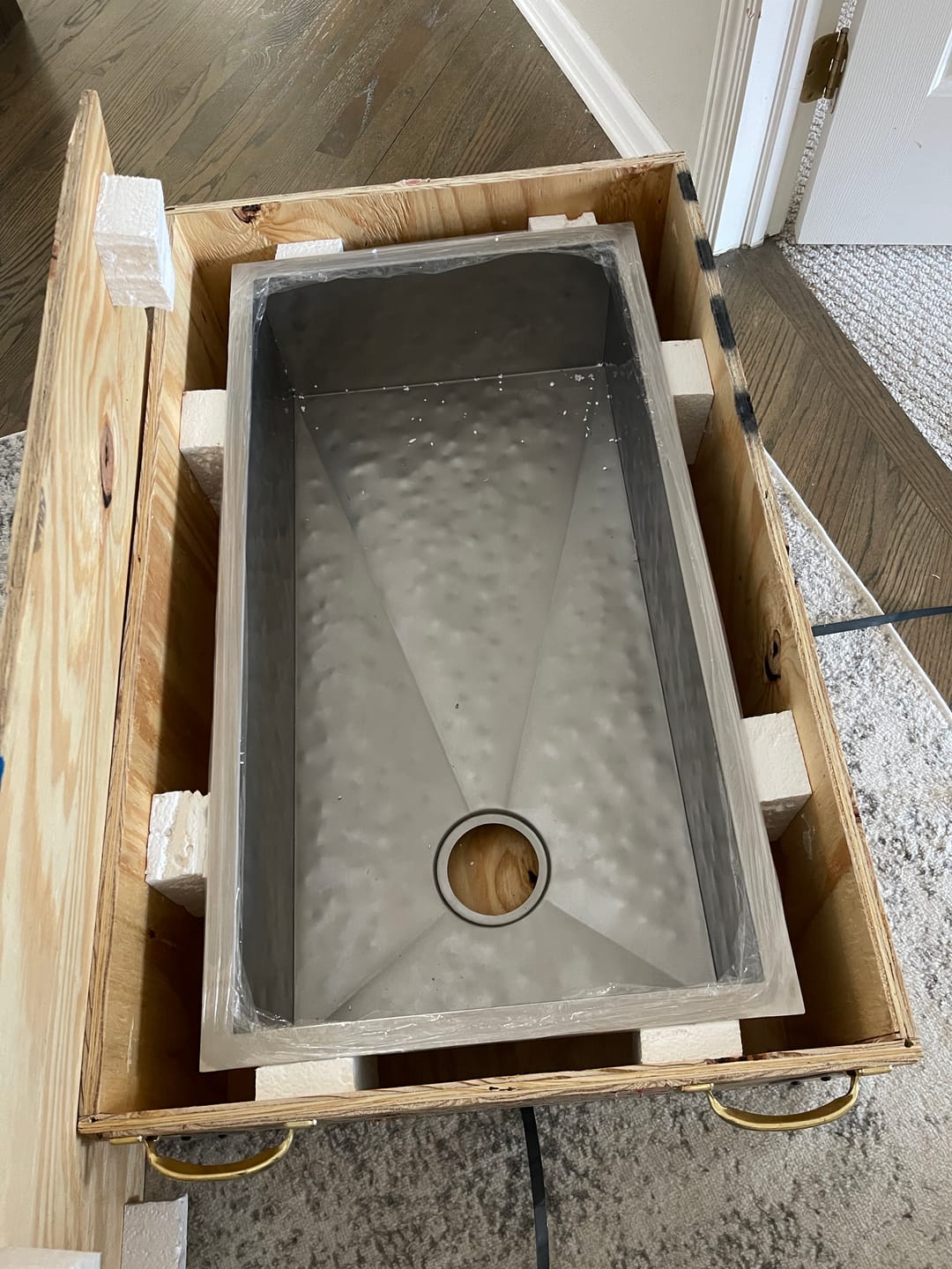 Customer photo review of Heritage Sink - Stainless Steel