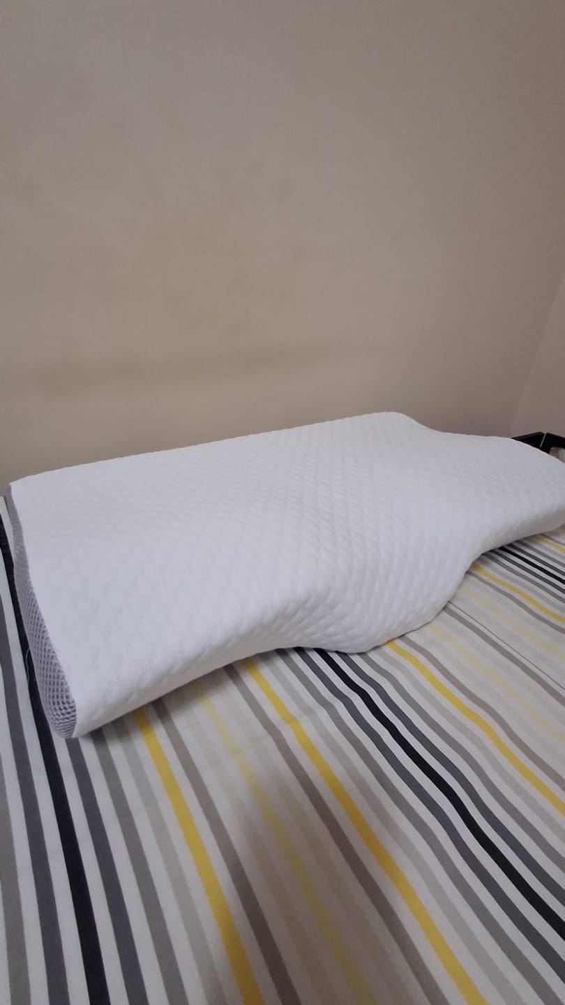 Customer photo review of Travesseiro Cervical Coluna Relax®