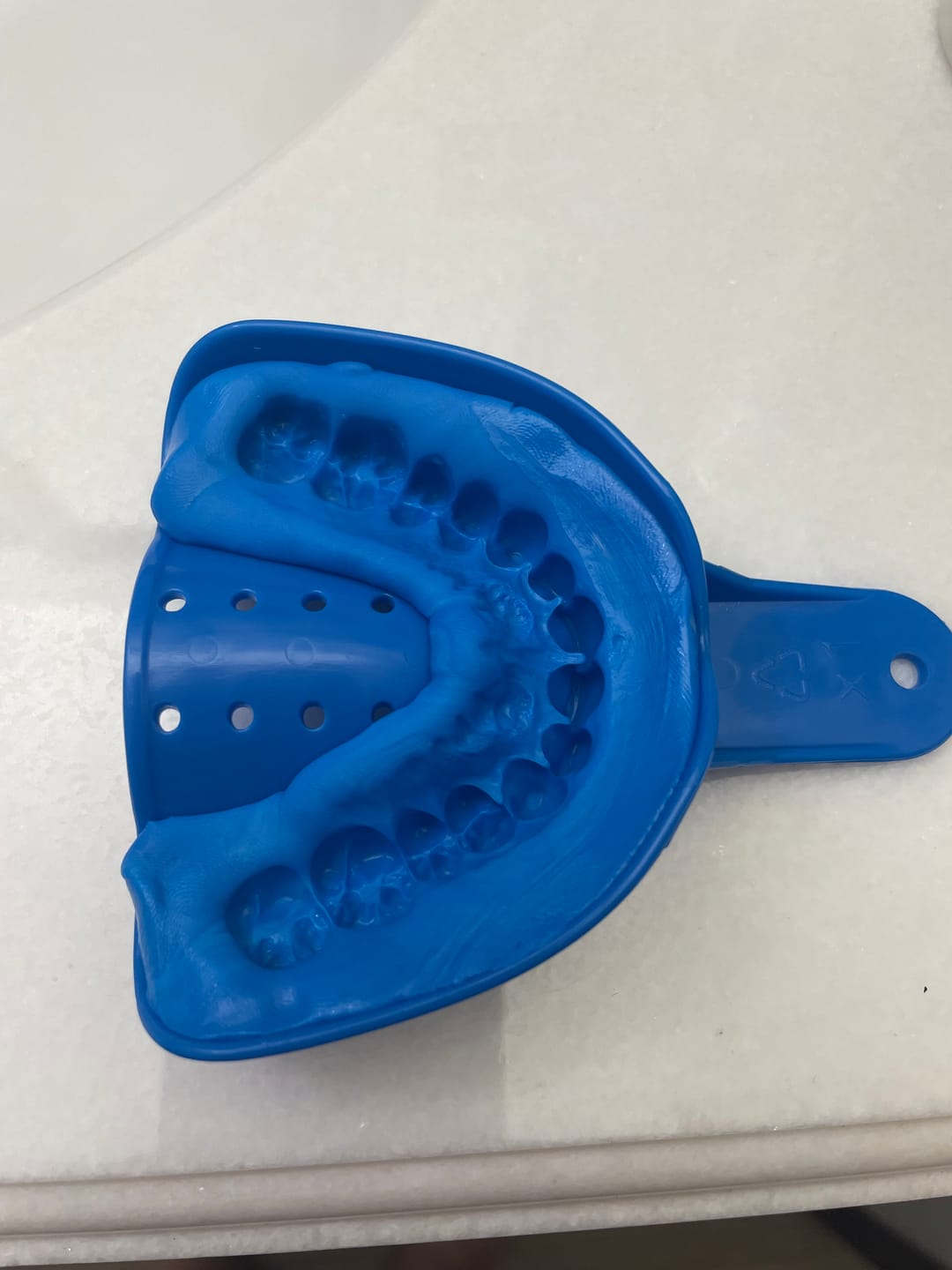 Customer photo review of Clear Custom Night Guard