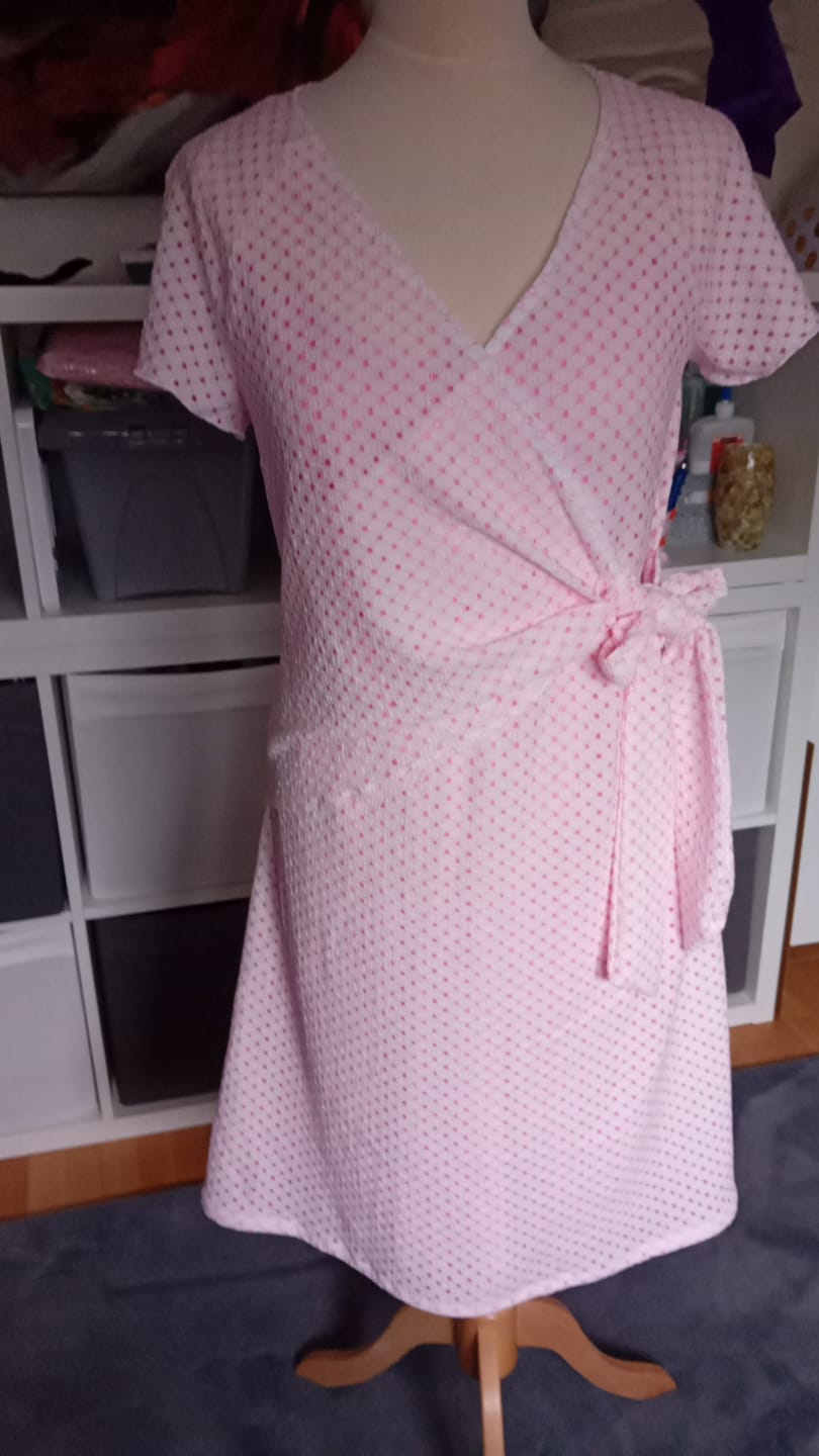 Customer photo review of Airy Prism Knitted Fabric