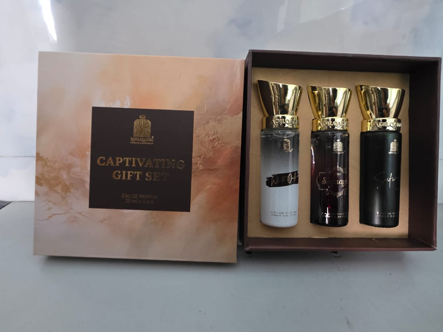 Customer photo review of Captivating Trio 3 Pcs Set Of Premium Perfume Spray