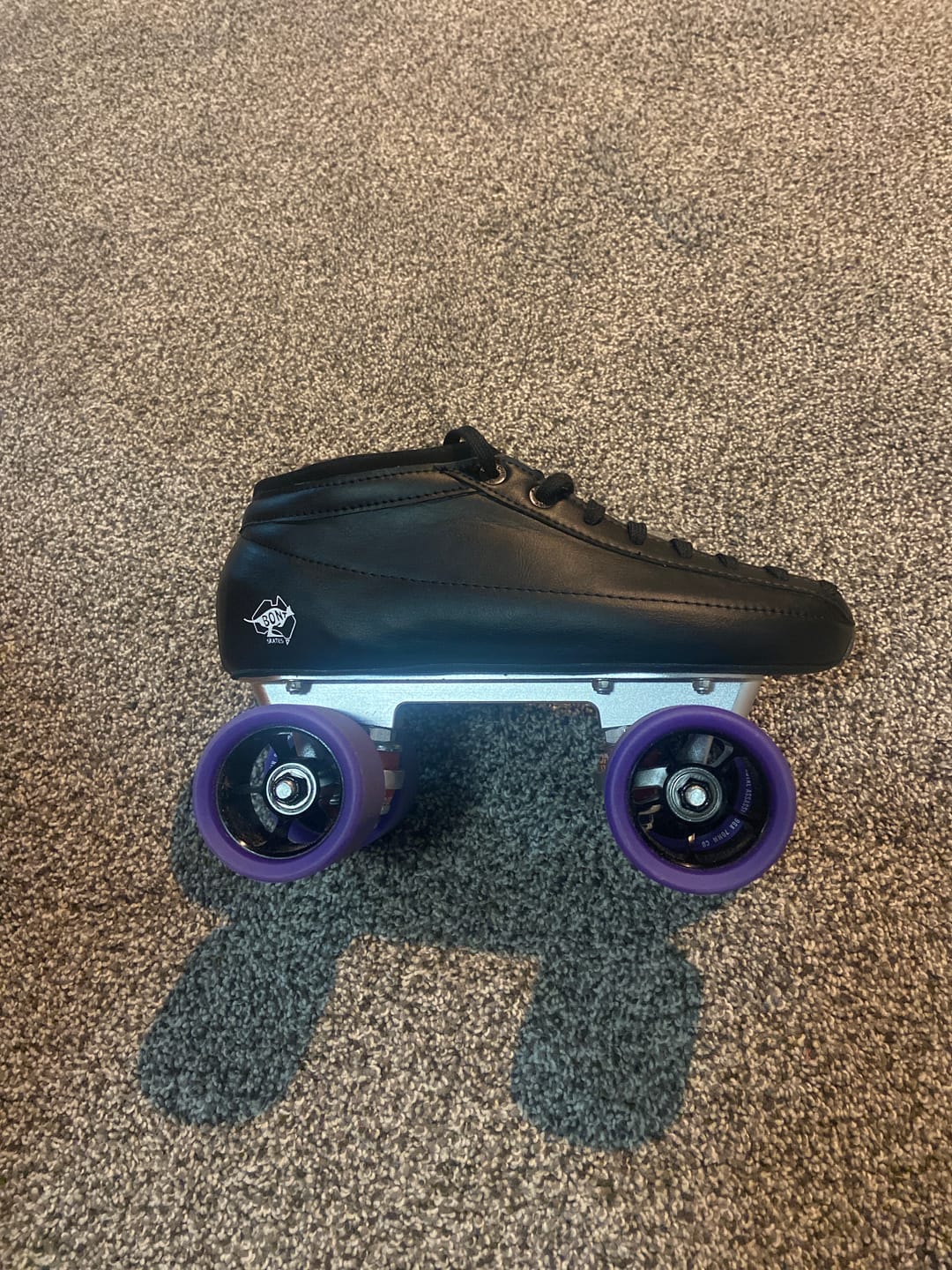 Customer photo review of Royal Assassin Indoor UV Roller Skate Wheels