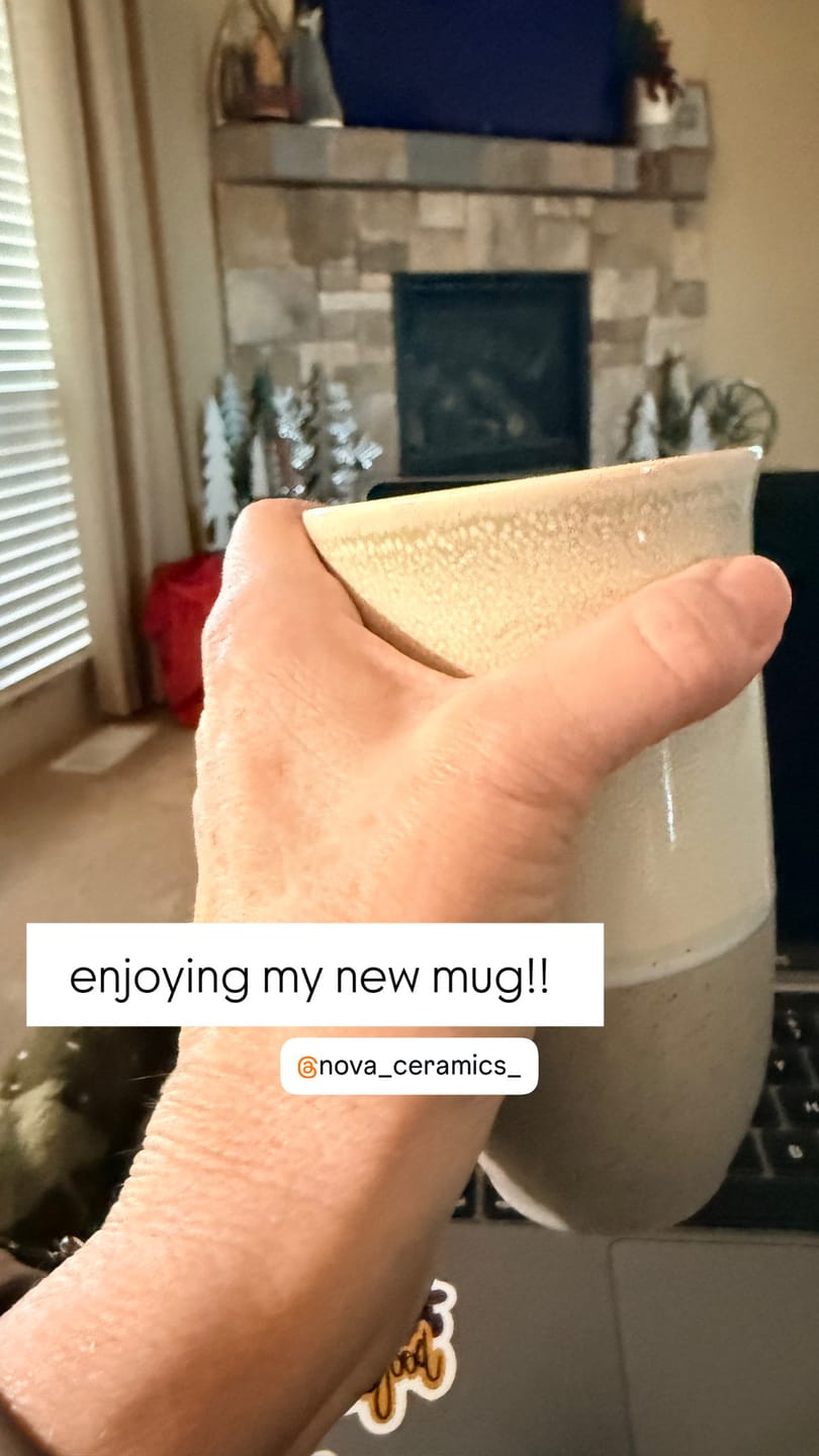 Customer photo review of Mist Cup 16oz
