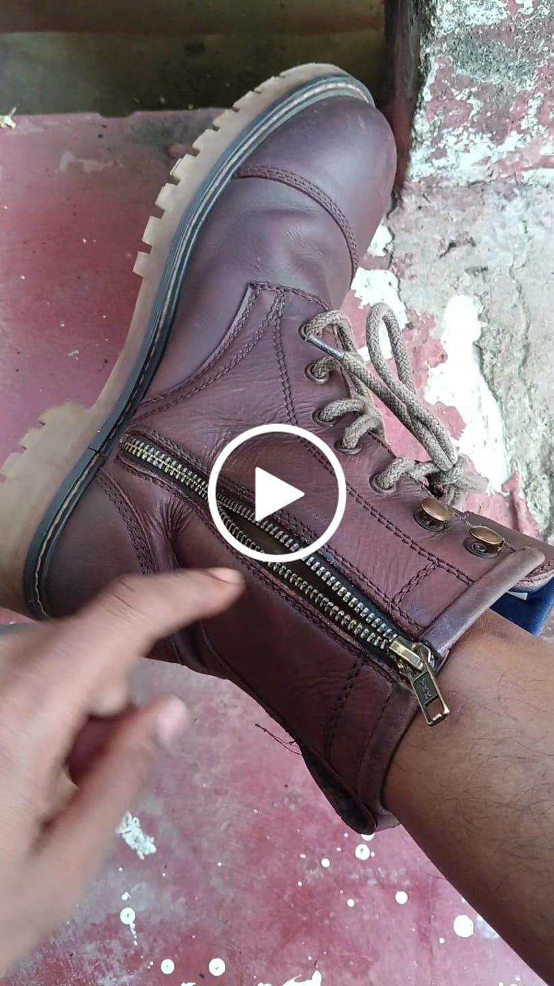 Customer video review of boots brute mocha