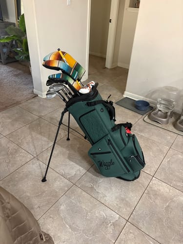 Customer photo review of Members Hybrid Golf Bag - Balsam