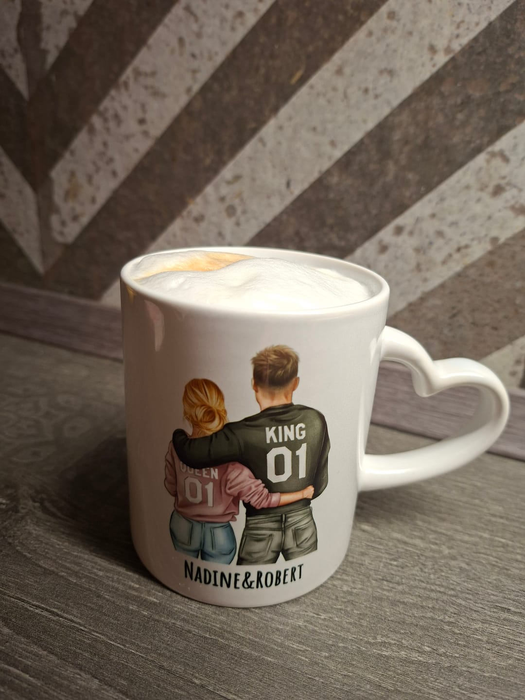 Customer photo review of Jeden Tag - Paar-Tasse