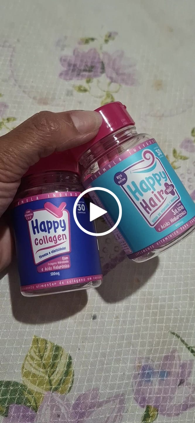 Customer video review of (GRÁTIS) 1 Pote Colágeno Com Ácido Hialurônico