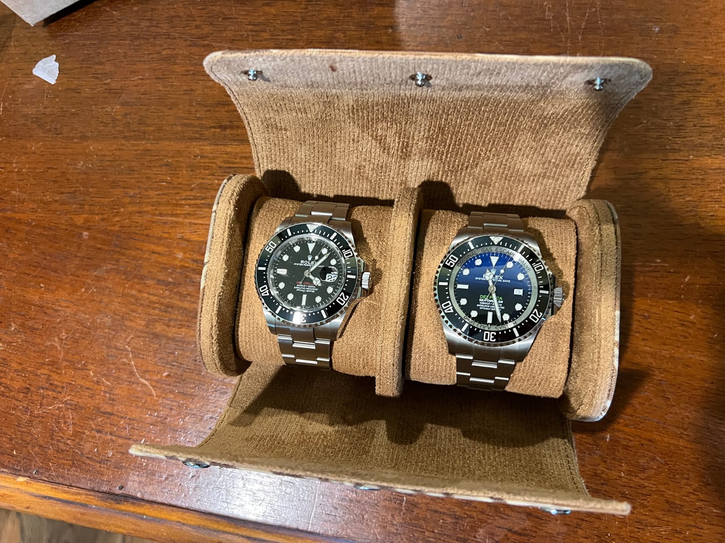Customer photo review of W.O.E. Watch Tube - Tiger Stripe