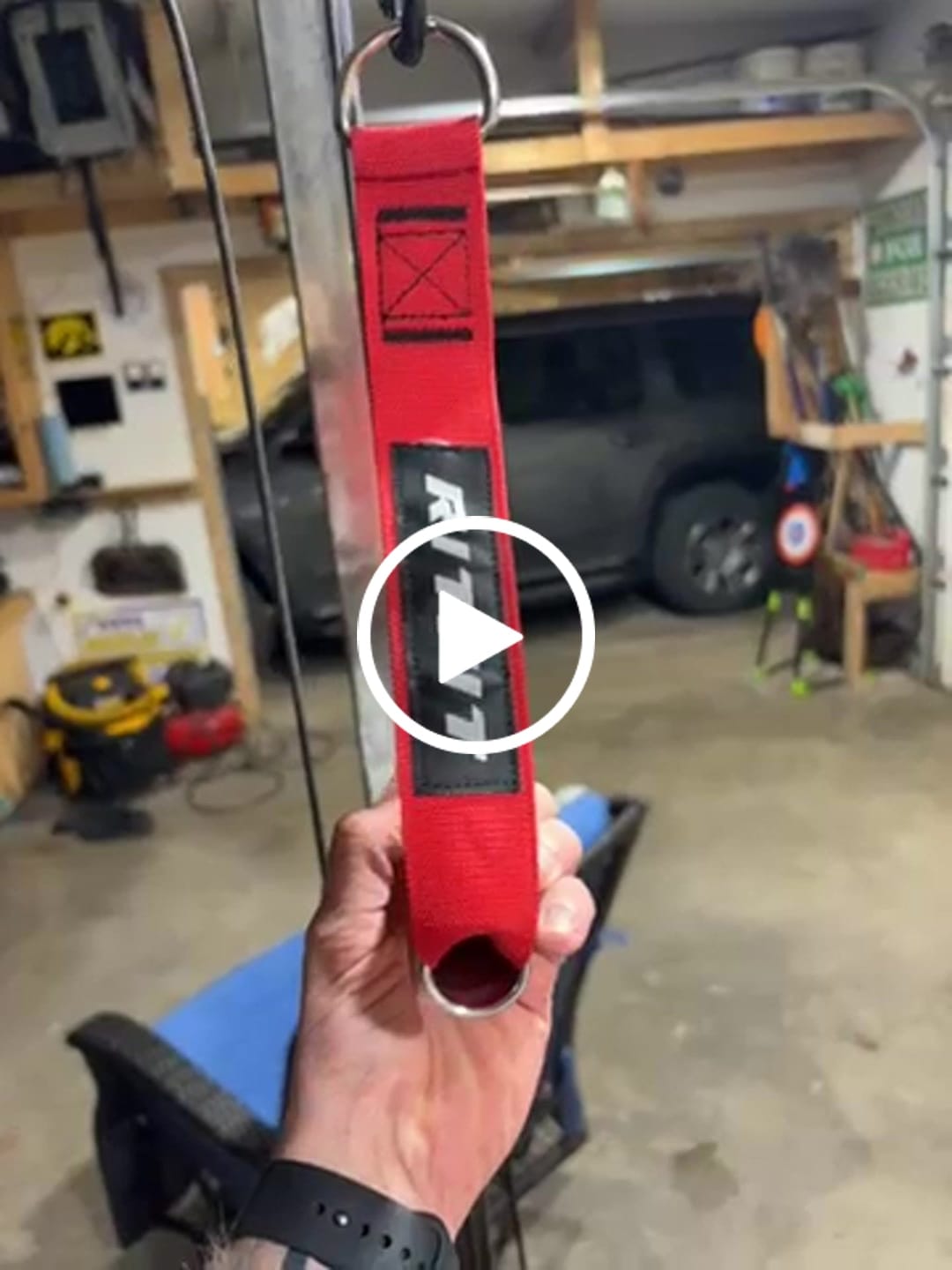 Customer video review of RitFit Exercise Handles for Cable Machine