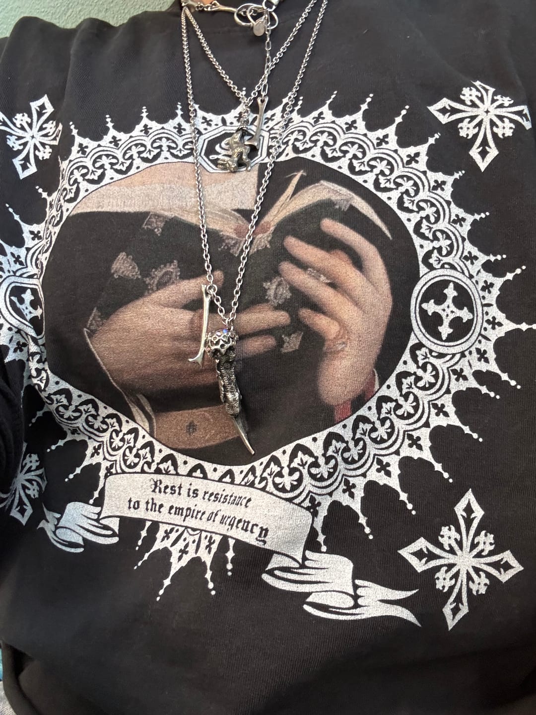Customer photo review of Seven Sins Oversized Tees