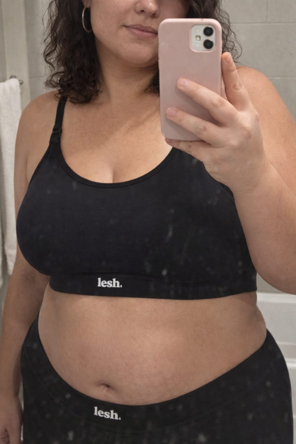 Customer photo review of LESH FREEFLO 2.0 LEAKPROOF NURSING BRA