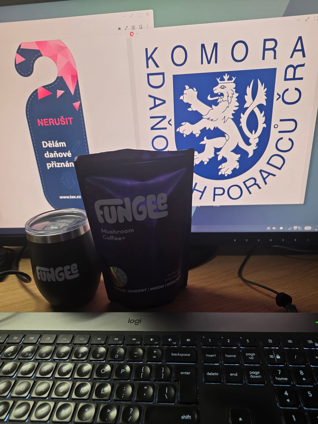 Customer photo review of Houbová káva Fungee