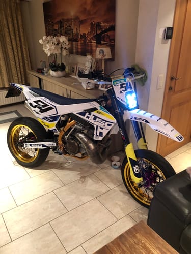 Customer photo review of POWER GRAPHICS KIT