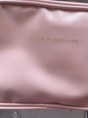 Customer photo review of Zippered Makeup Bag
