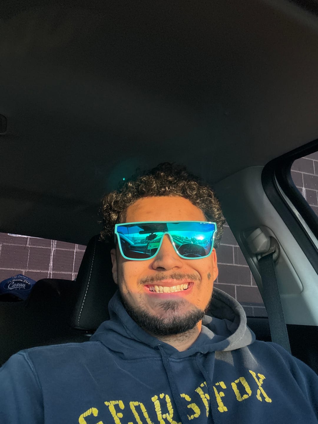 Customer photo review of 80Eighty® Polarized Bay Sunglasses