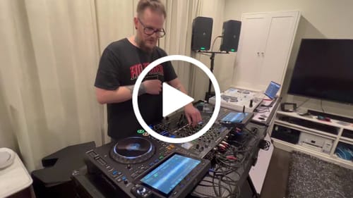 Customer video review of AlphaTheta CDJ-3000X DJ Media Player Pair with DJM-A9 Mixer