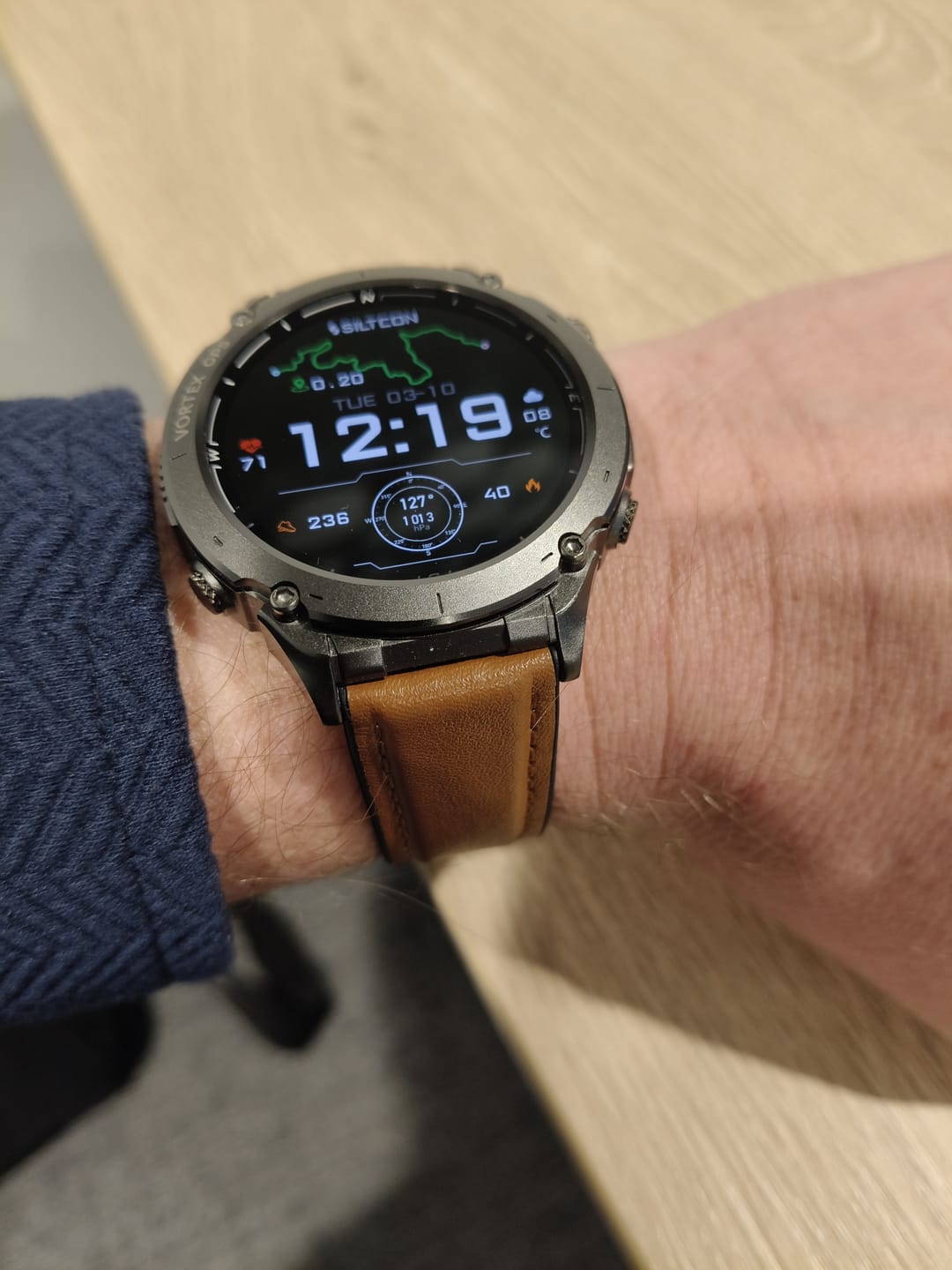 Customer photo review of Siltcon® Vortex GPS Smartwatch