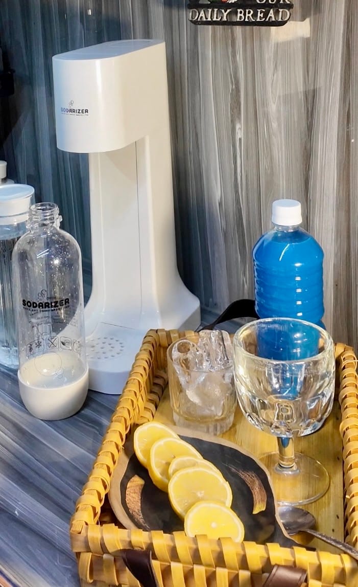 Customer photo review of Sodarizer Spark: Soda and Seltzer Water Maker