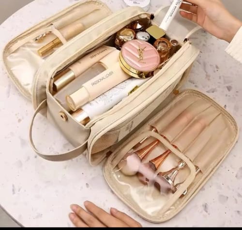 Customer photo review of Zippered Makeup Bag