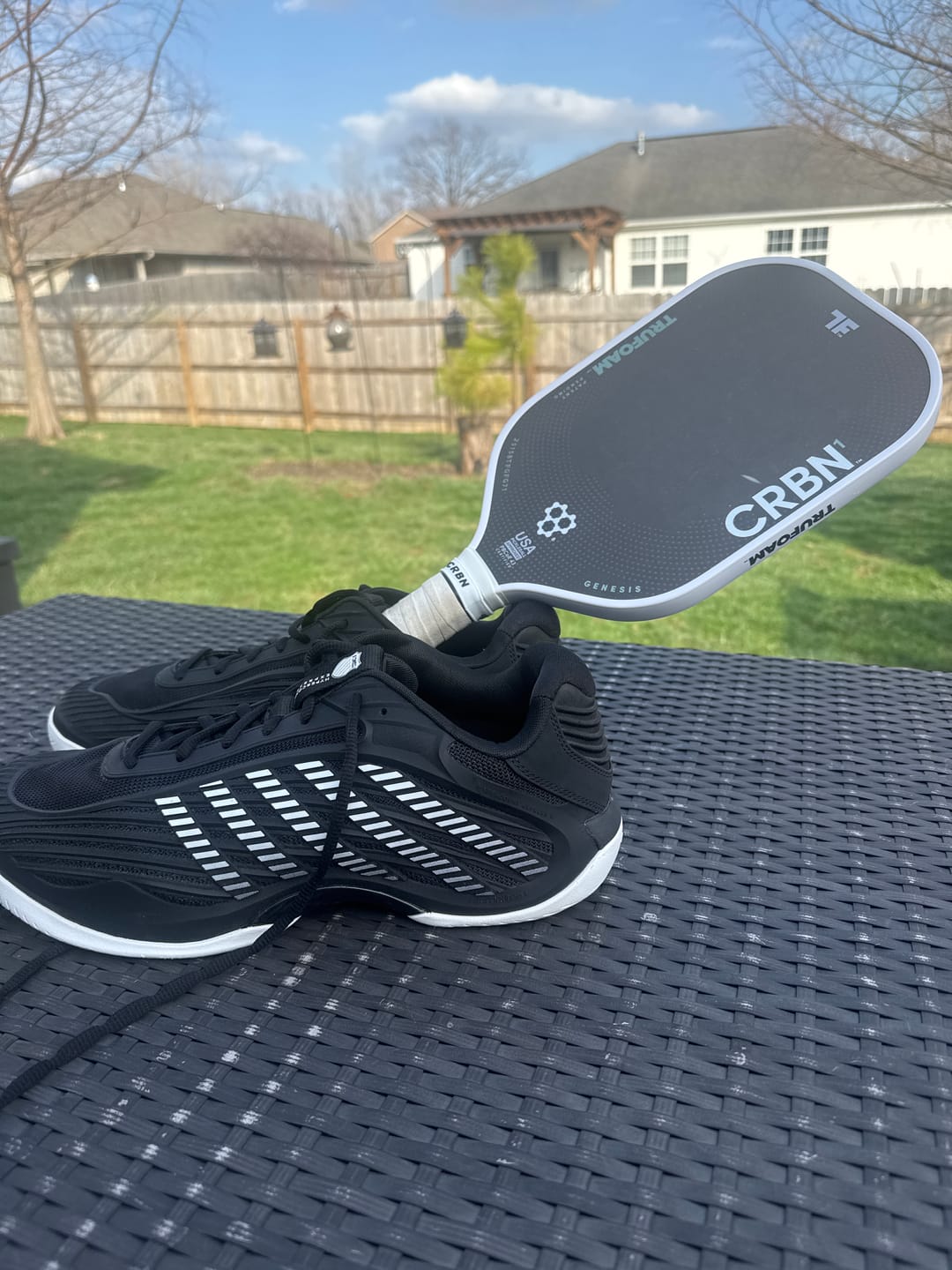 Customer photo review of 04605-002-W | HYPERCOURT EXPRESS 3 2E | BLACK/WHITE