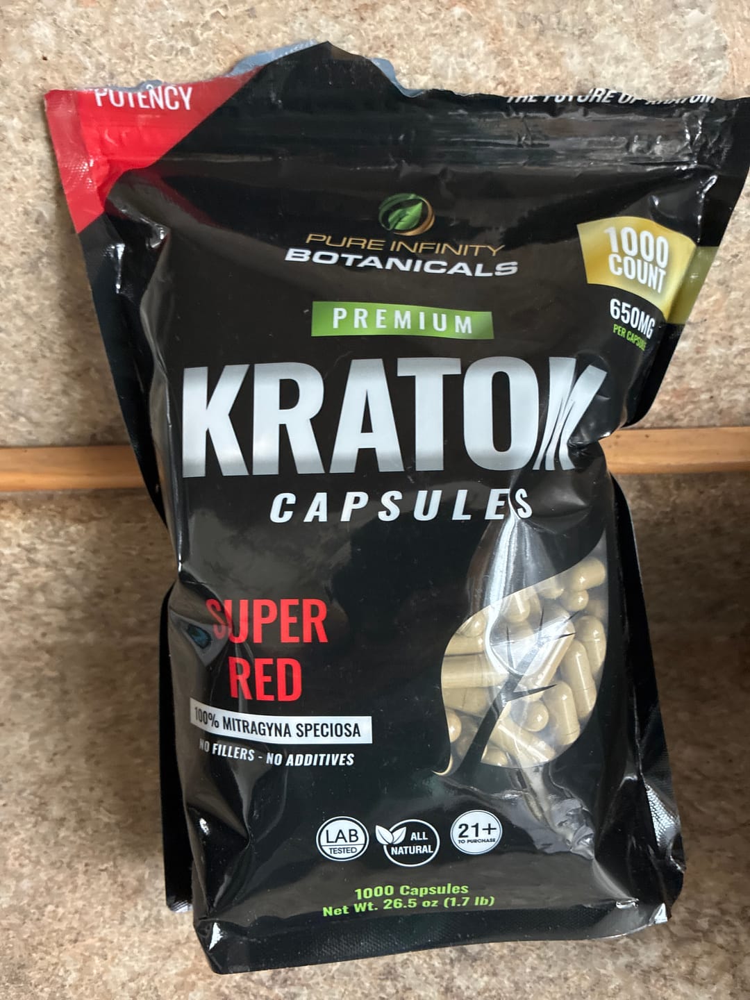 Customer photo review of PIB Caps Super Red