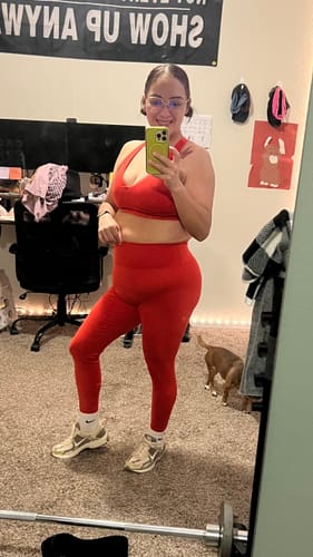 Customer photo review of BOLD Full Length Legging