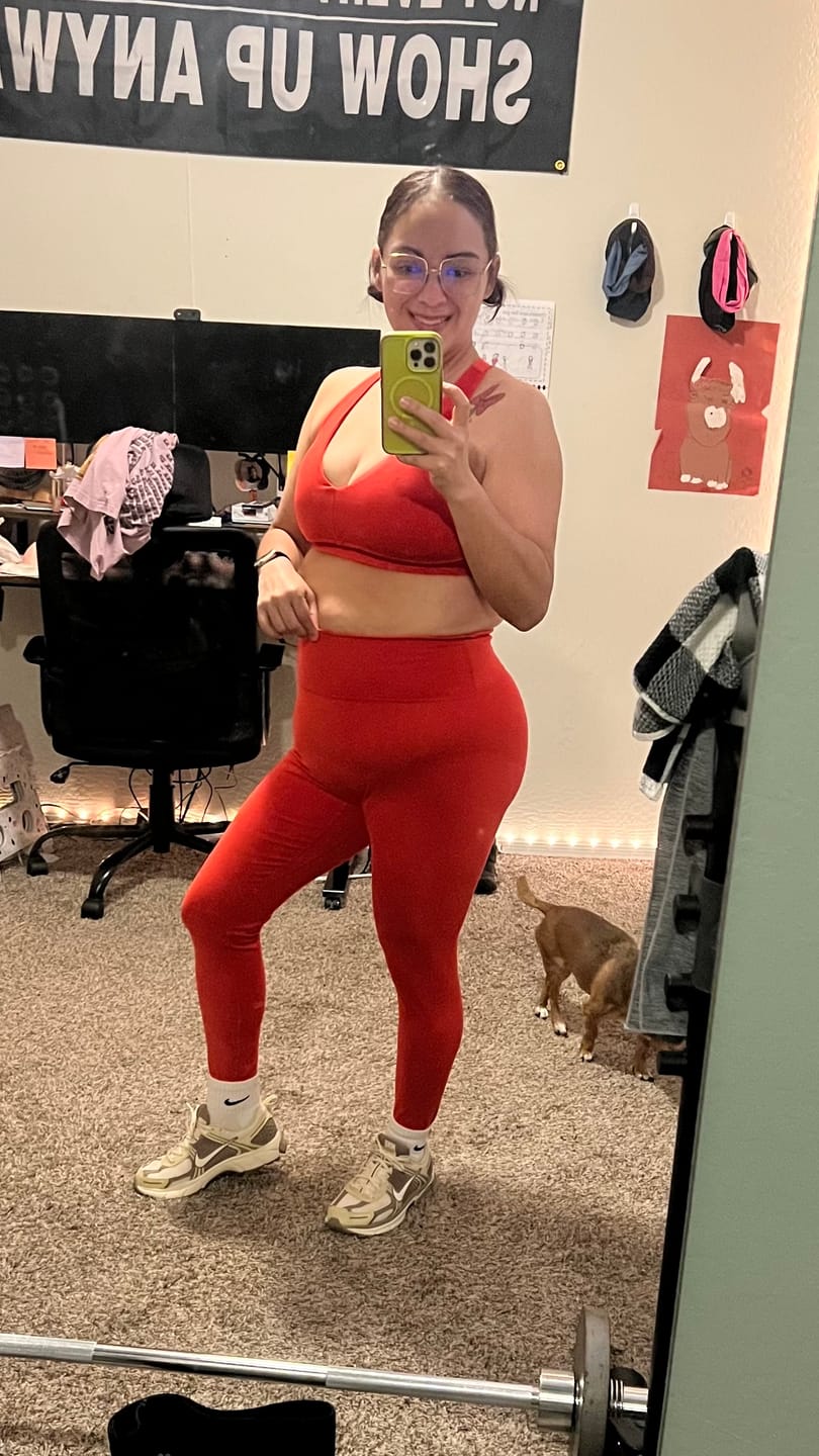 Customer photo review of BOLD Full Length Legging