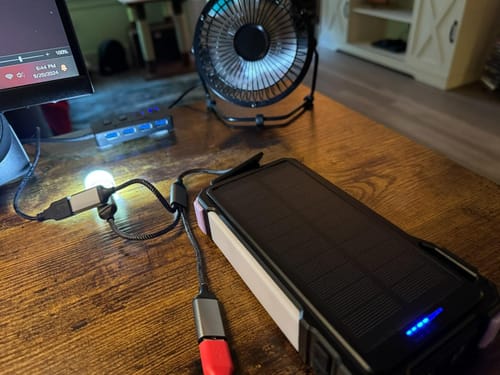Customer photo review of StormCell Pro™  Never Get Stranded Again