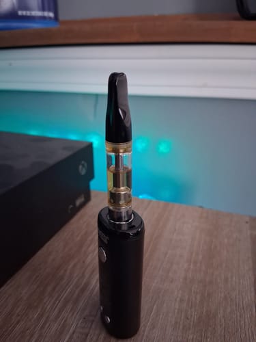 Customer photo review of 1 Gram THC-P Blend Vape Cartridge | Durban Gelato - Hybrid