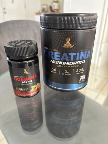 Customer photo review of Pack Gym & Focus: Creatina + Guaraná