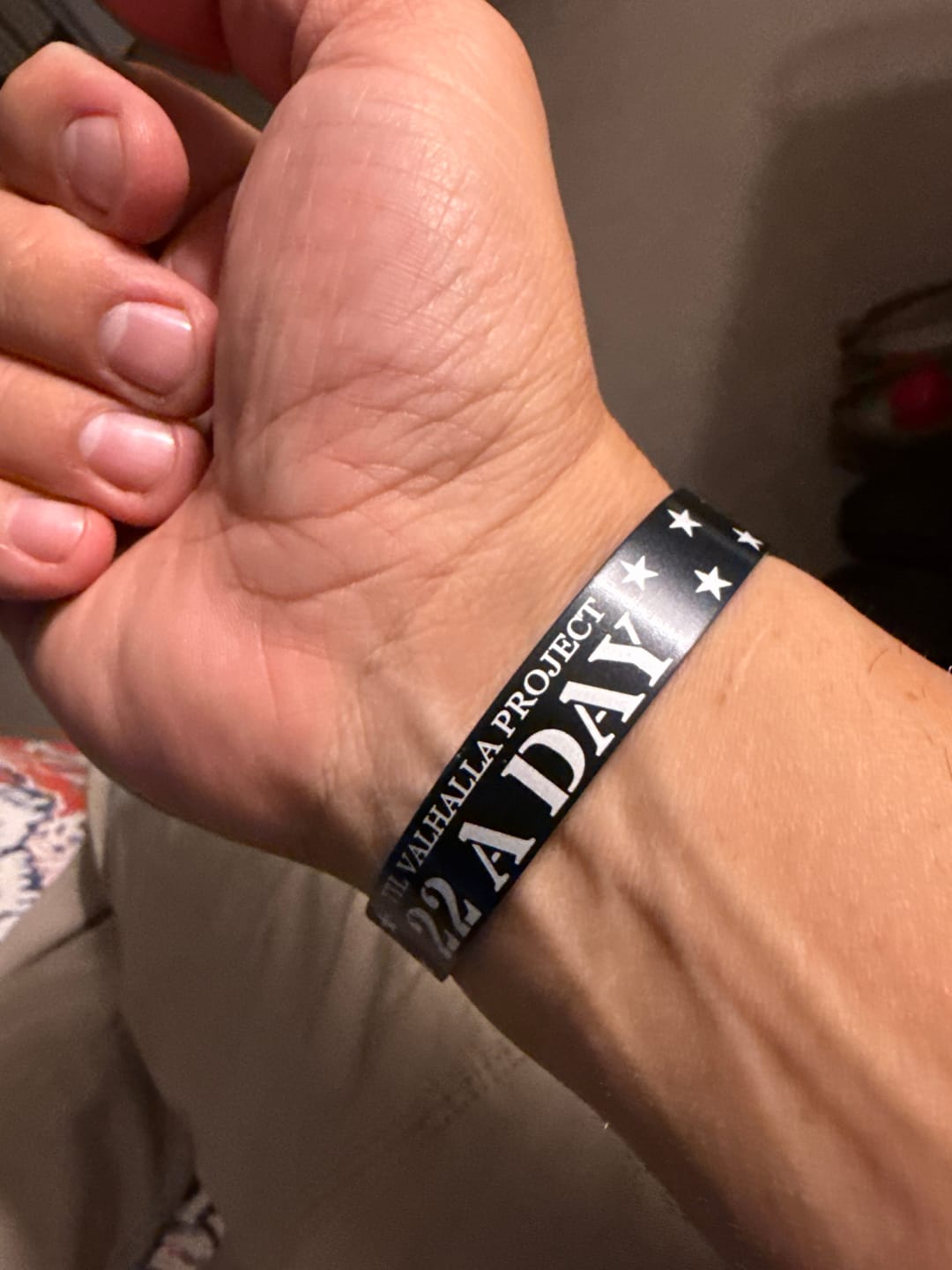 Customer photo review of 22 A Day Memorial Bracelet
