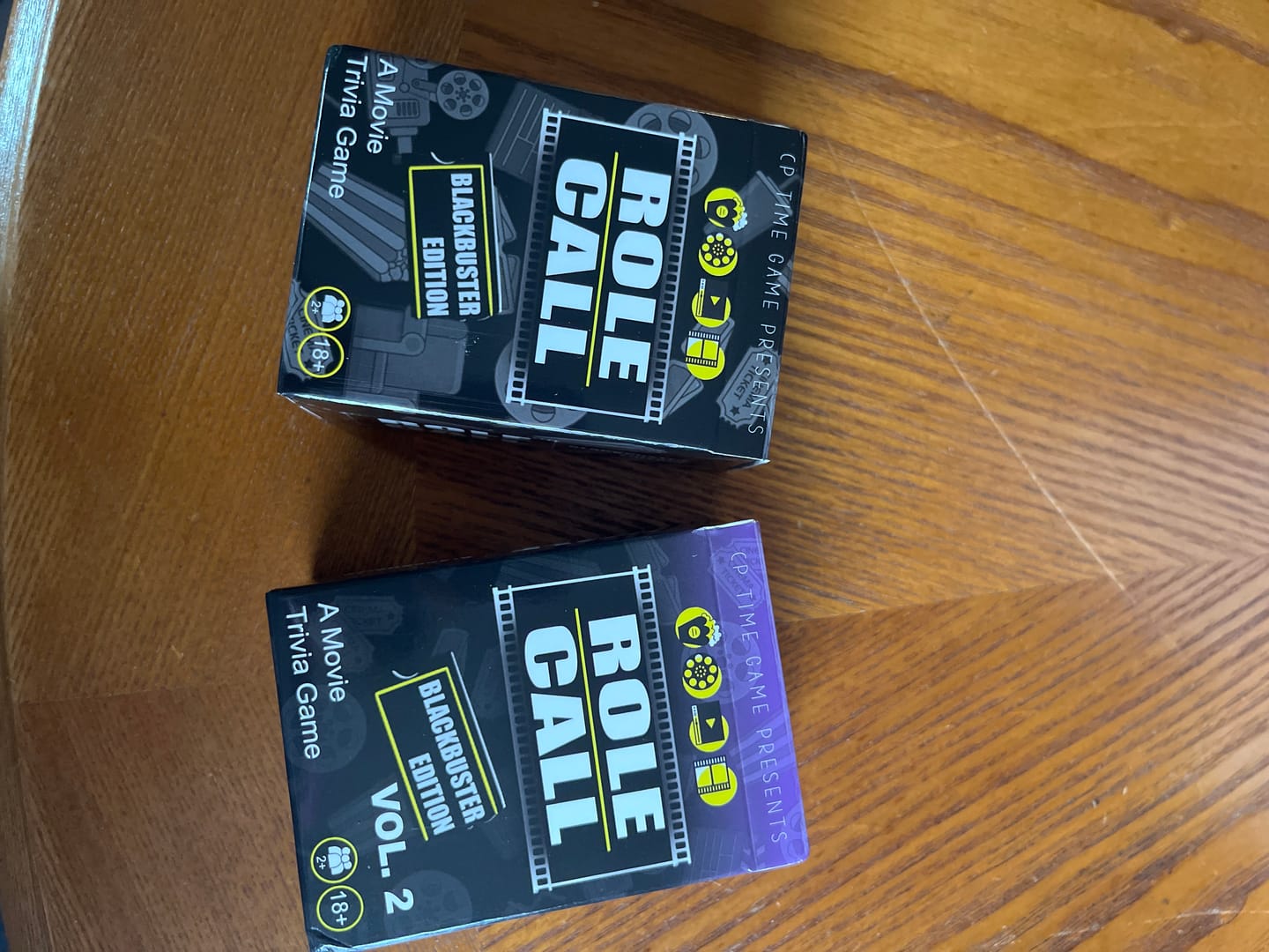 Customer photo review of Role Call Game: Blackbuster Edition
