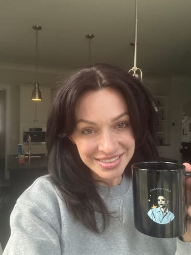 Customer photo review of Conspiracy Girlie Mug