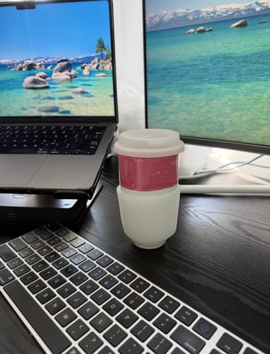 Customer photo review of Pink Mug - 16oz