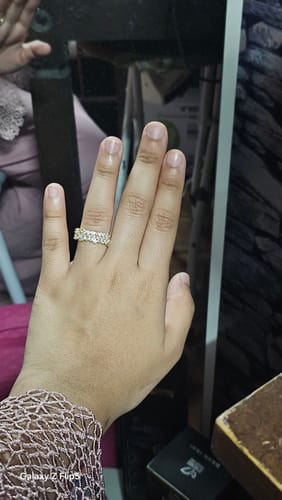 Customer photo review of Lavinia Eternity Ring