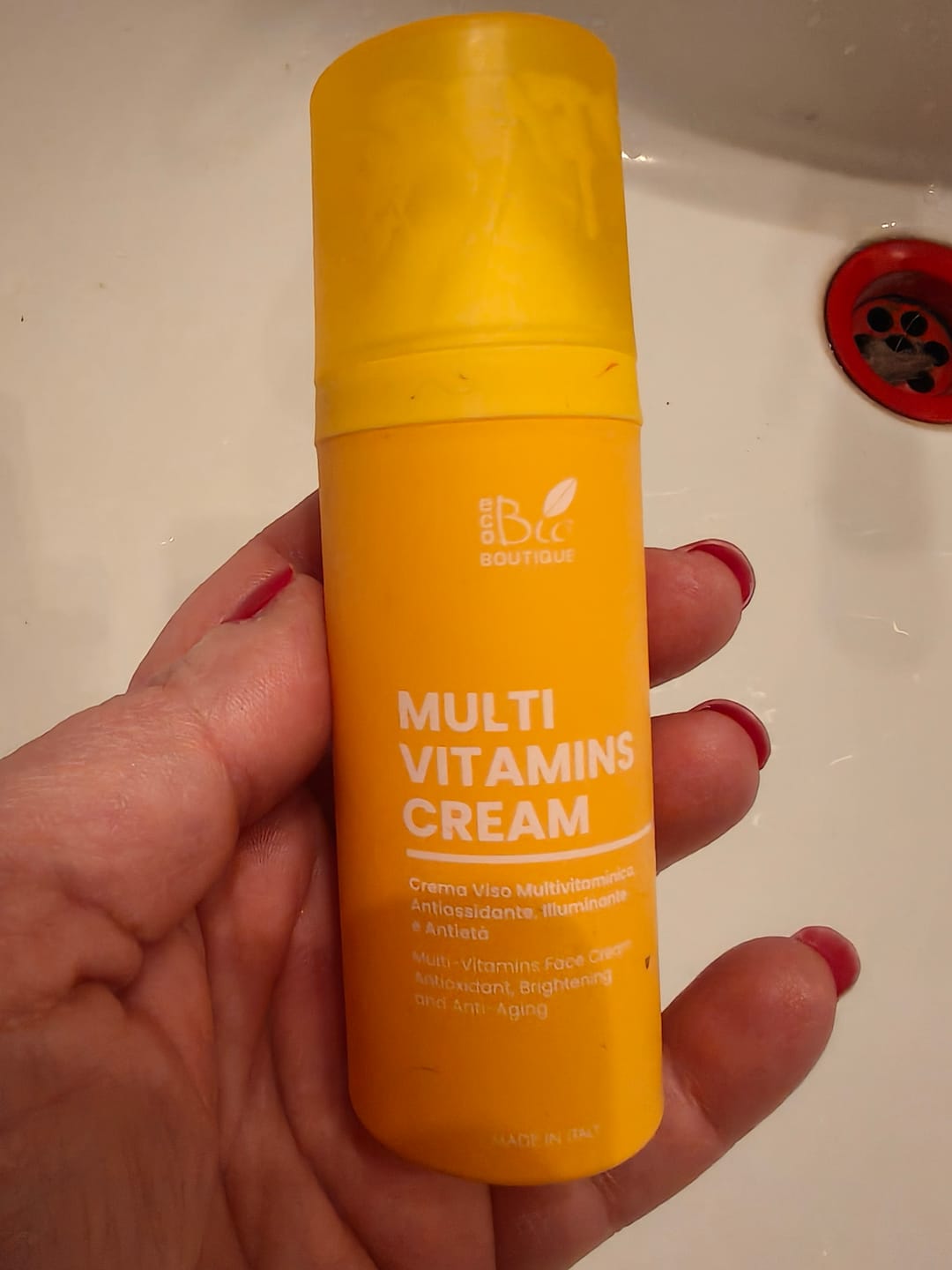 Customer photo review of Multi Vitamin Cream
