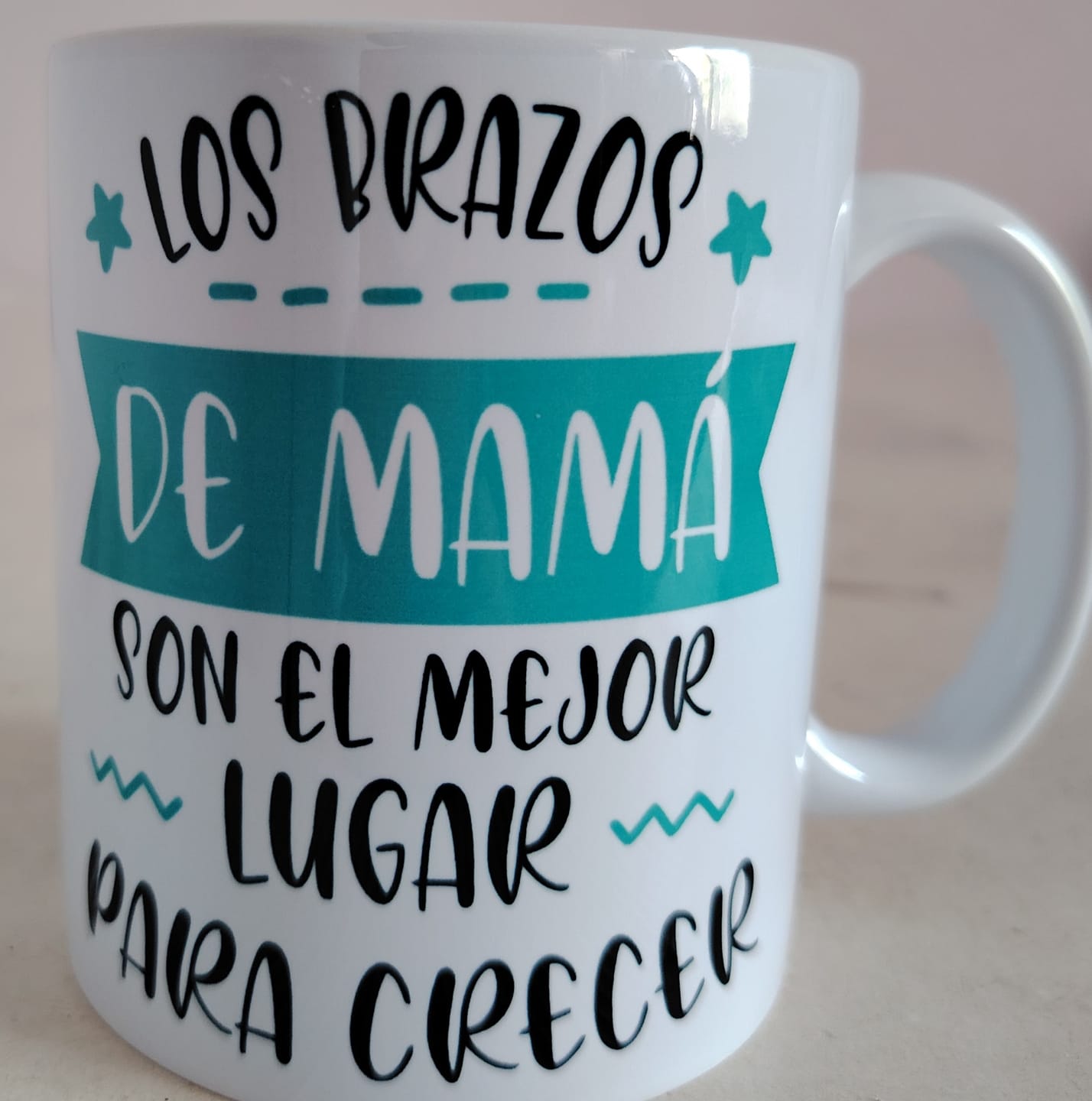 Customer photo review of Taza Blanca para Sublimar 11 Oz. Color Make Grado AAA