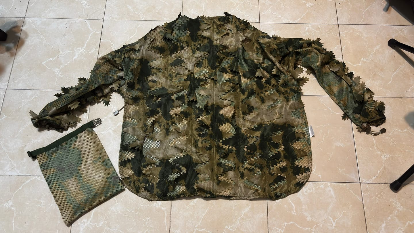 Customer photo review of Phantom X Ghillie Cape