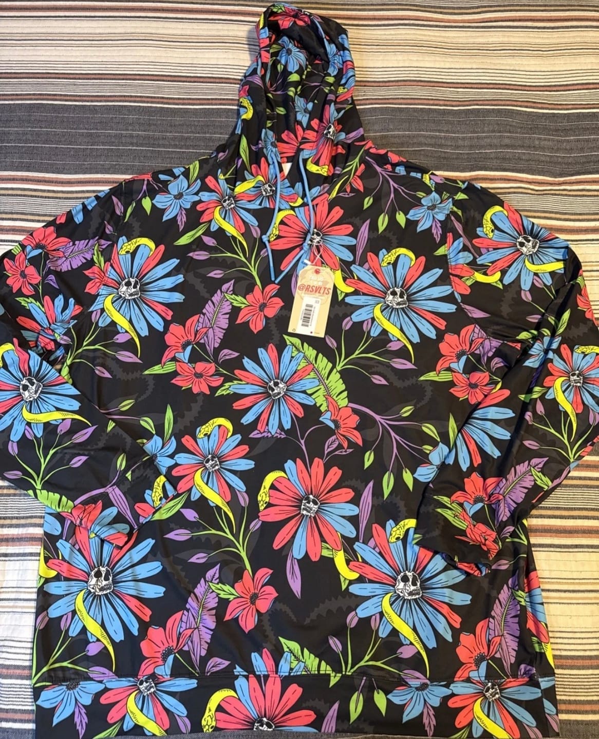 Customer photo review of Doom and Bloom – Performance Hoodie