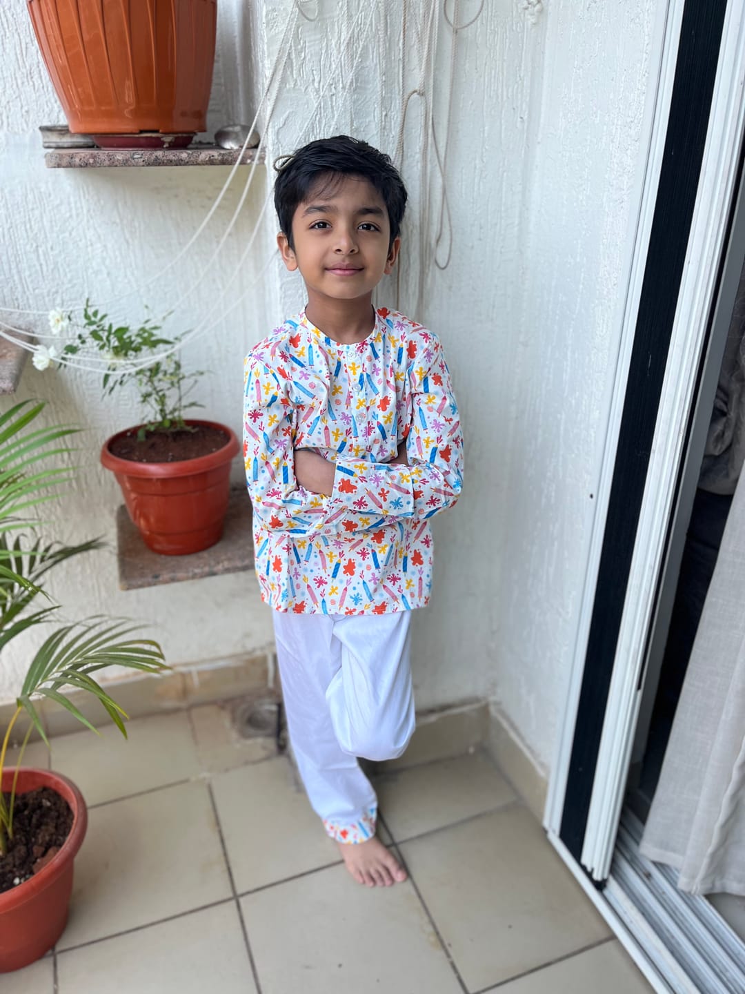 Customer photo review of Holi Hai Kurta Pajama