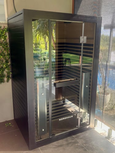 Customer photo review of 2 Person Full Spectrum Infrared Sauna + WIFI
