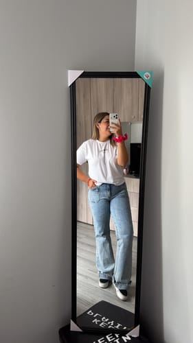 Customer photo review of Pantalón Wide Leg Whistler Blue