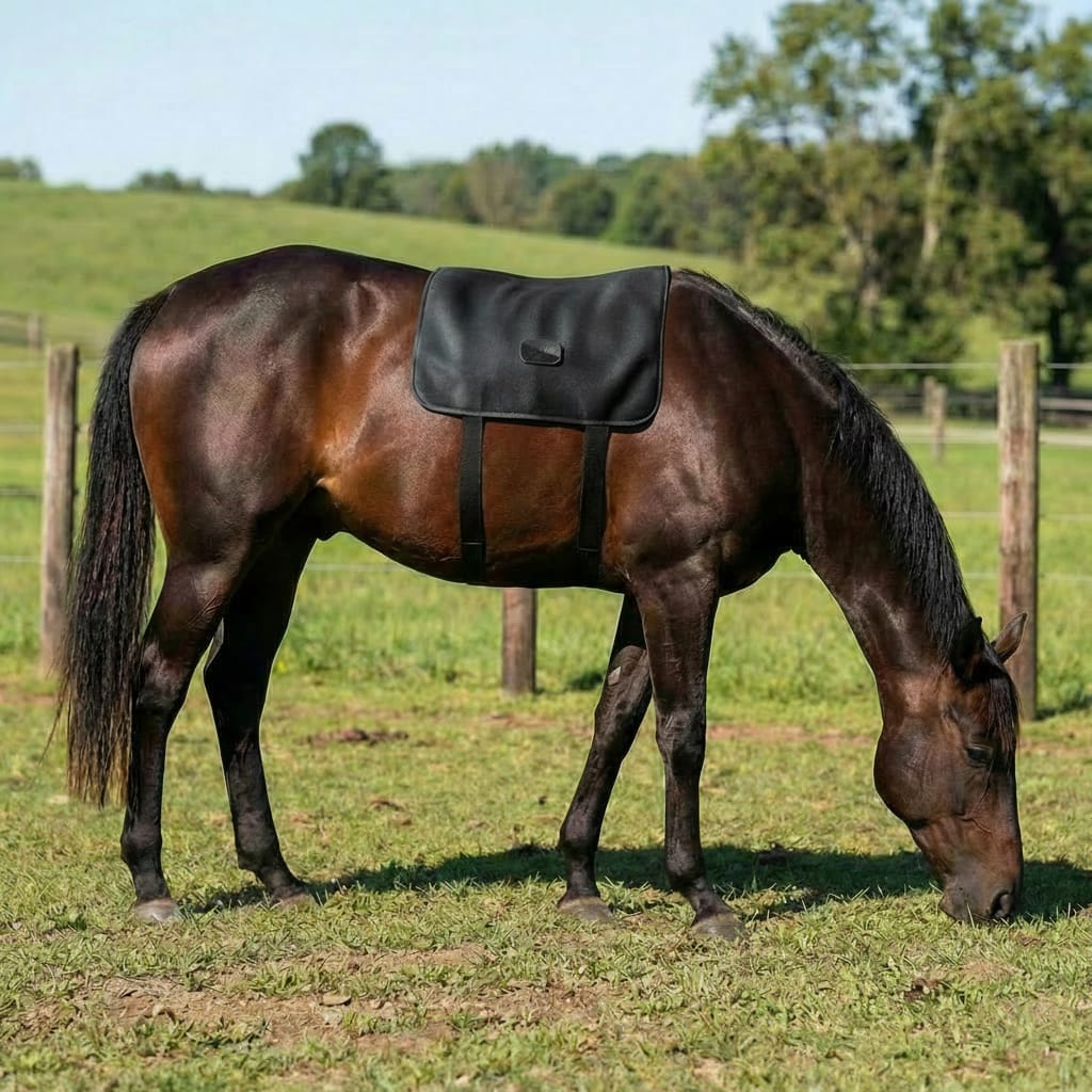 Customer photo review of HorseHalo™ Full-Back Red Light Pad