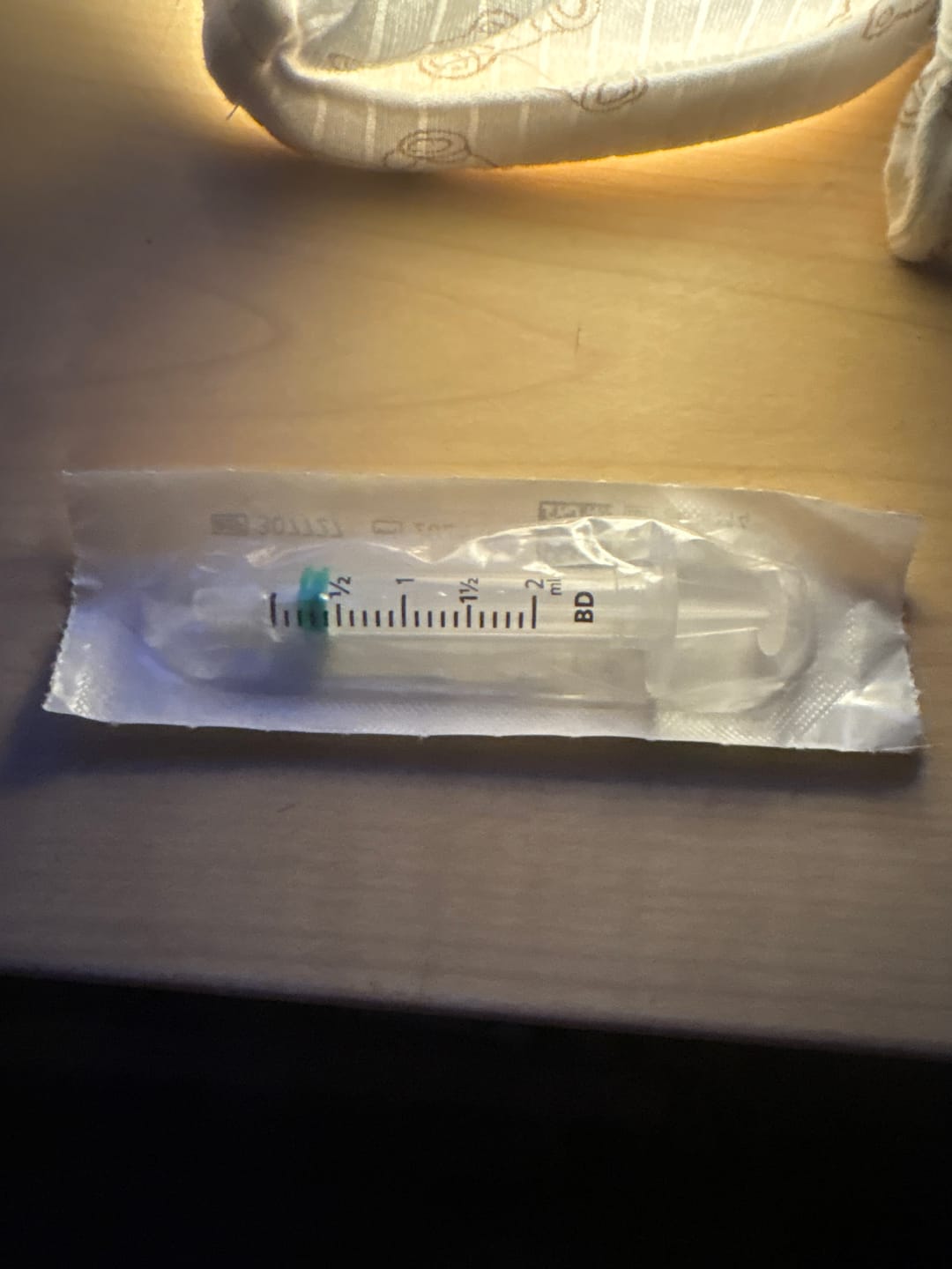 Customer photo review of Unifine Luer Slip Central Tip 2ml Syringes - Box of 100