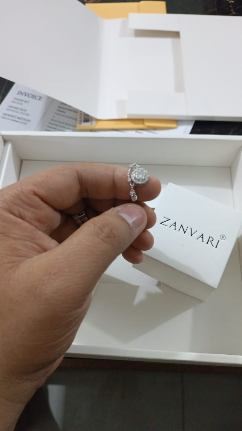 Customer photo review of PRISM OF PASSION RING